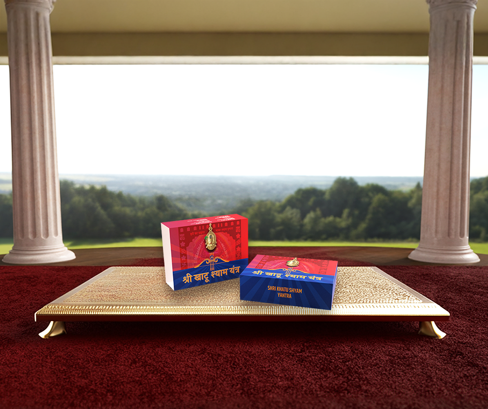 Shri Khatu Shyam Ji spiritual blessings with energized Yantra